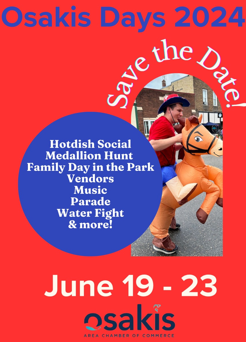 Osakis Days Osakis Area Chamber of Commerce