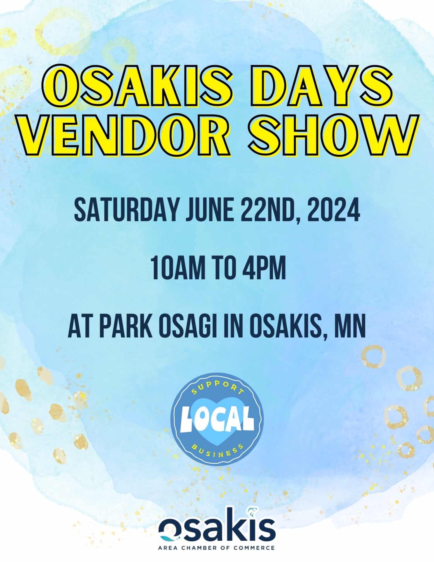 Osakis Days Osakis Area Chamber of Commerce