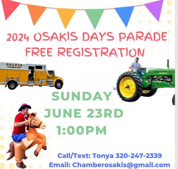 Osakis Days Osakis Area Chamber of Commerce