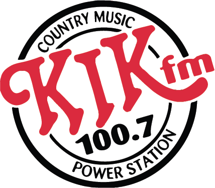KIK fm 100.7 Country Music Power Station logo