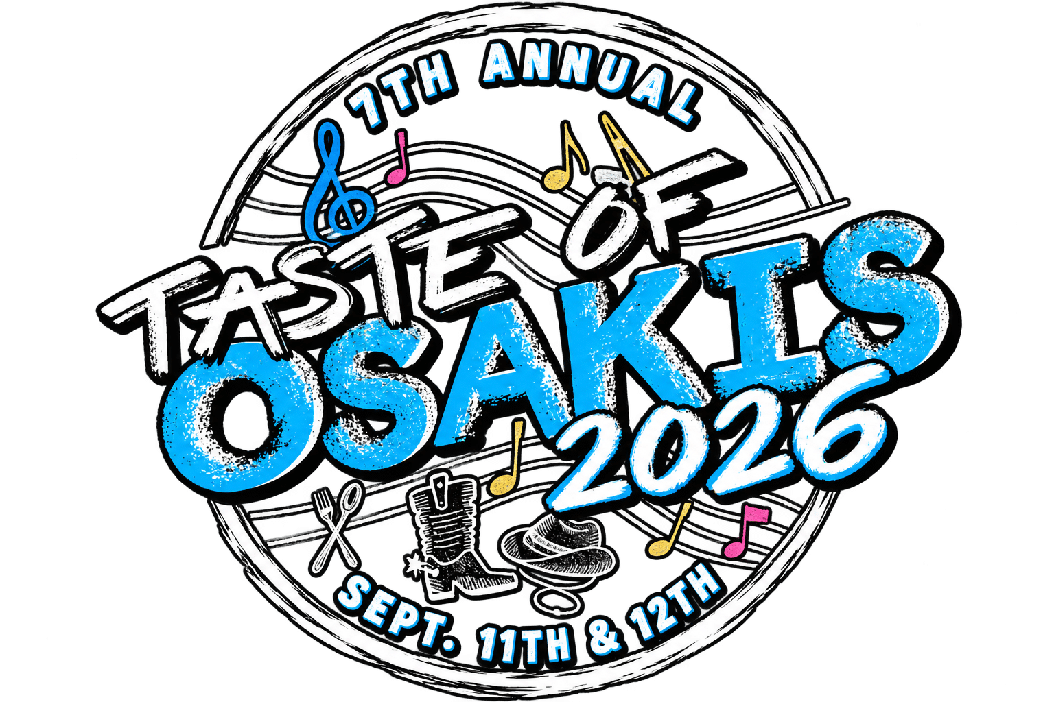 Tast of Osakis 2026 Logo Transparent