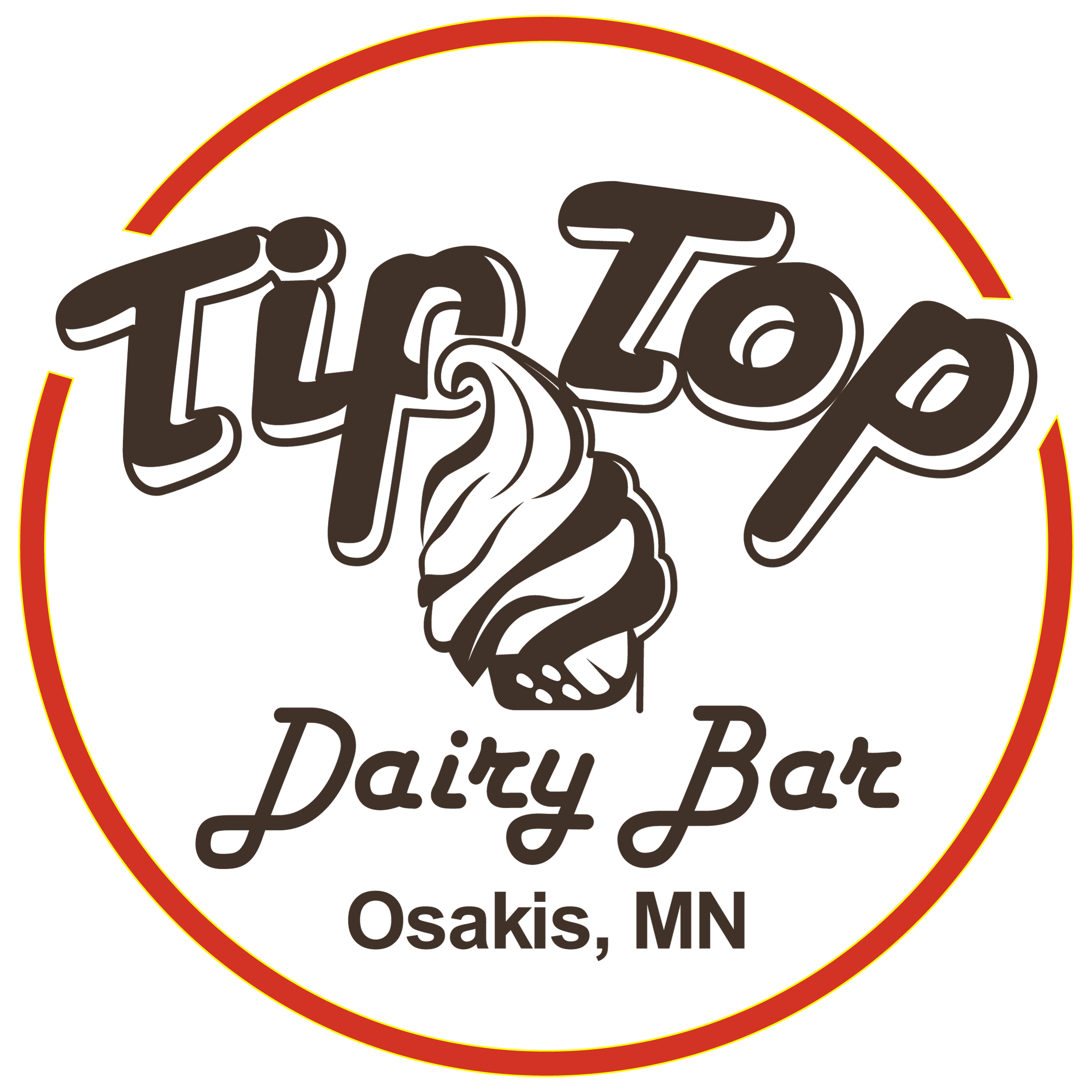Tip Top Dairy Bar Logo